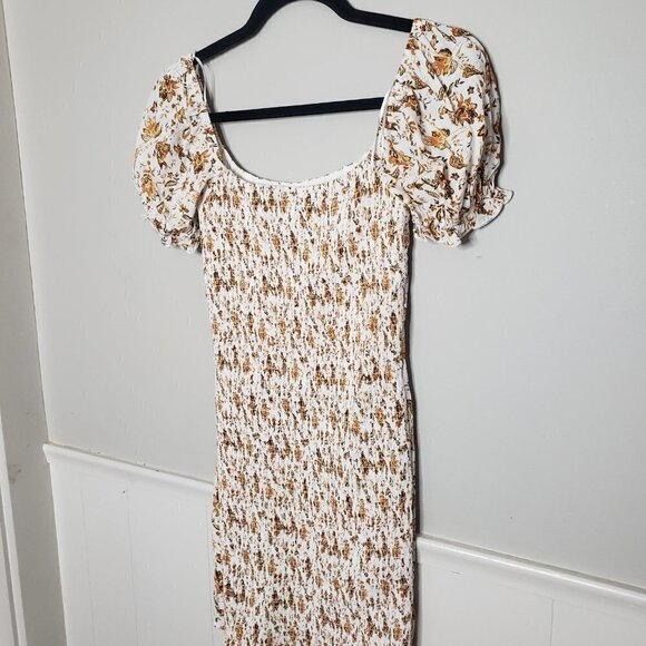 SKYLAR MADISON Telluride Autumn Foliage Floral Mini Dress - Picture 6 of 8